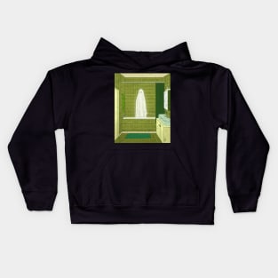 Bathtub Ghost Kids Hoodie